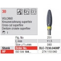 Freze TC Cutter VOLCANO Cross Cut Fine DLC- 1130 023HP