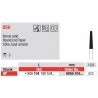 Freze Diamant Con cu Cap Rotunjit HP 856 - 3 buc. 
