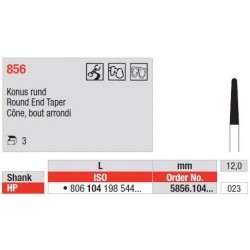 Freze Diamant Con cu Cap Rotunjit HP 856 - 3 buc. 