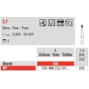 Freze TC Bur HP - pear  C7.1 4 006