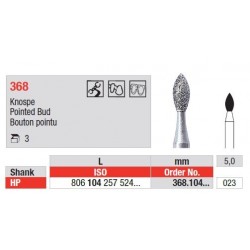 Freze Diamant cu cap Pointed Bud HP 368 - 3 buc. 
