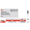 Freze Diamant Cilindru cu Cap Rotunjit HP 881 - 3 buc. 