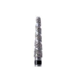 Freze Diamant HP - Turbo Con cu Varf Rotunjit T856 - 3 buc. 