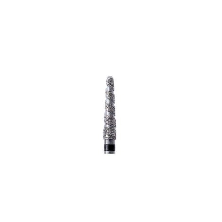 Freze Diamant HP - Turbo Con cu Varf Rotunjit T856 - 3 buc. 