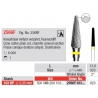 Freze Cone - chamfer ground section, left twist, round end 2566 F 103 023