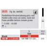 Freze Parallel cutter cross cut Round end - HP short 2635  103 010