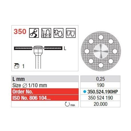 Disc Diamant Superflex HP 350 - 1 buc. 