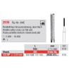 Freze Parallel cutter cross cut Flat end - HP short 2936  123 010
