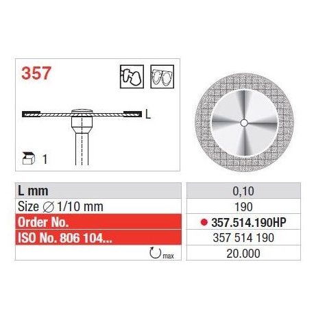 Disc Diamant Superflex HP 357 - 1 buc. 