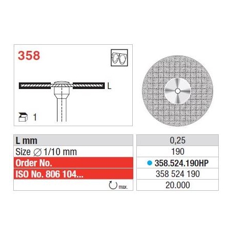 Disc Diamant Superflex HP 358 - 1 buc. 
