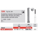 Freze Parallel cutter plain cut Left twist, end cutting-HPs 3266  103 010