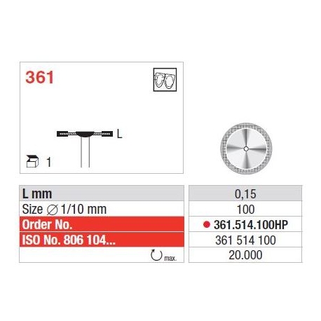 Disc Diamant Superflex HP 361 - 1 buc. 