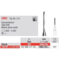 Freze Tube bur - HP short  3982  103 007