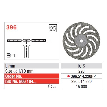 Disc Diamant Superflex HP 396 - 1 buc. 