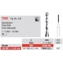 Freze Grooving cutter - HP short  7800  123 007
