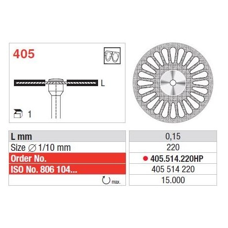 Disc Diamant Superflex HP 405 - 1 buc. 