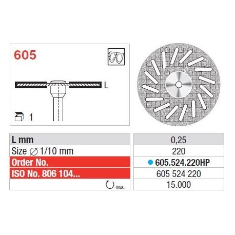 Disc Diamant Superflex HP 605 - 1 buc. 