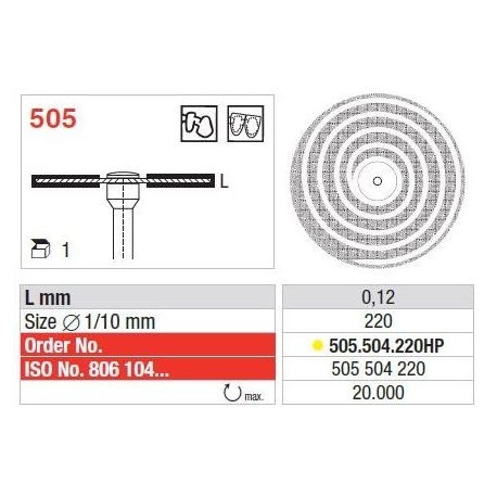 Disc Diamant Superflex Turbo HP 505 - 1 buc. 