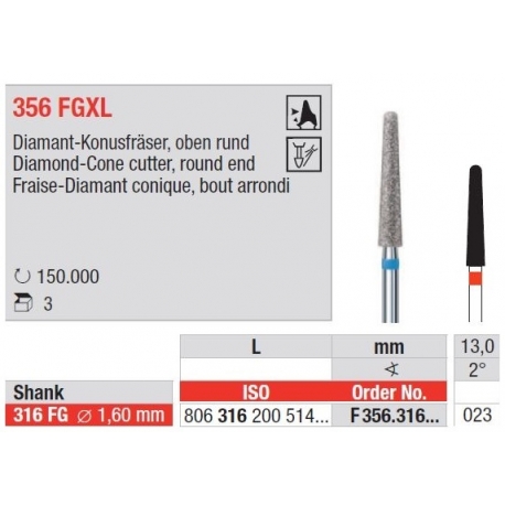 Freze Diamond Instruments MT  356 316 023