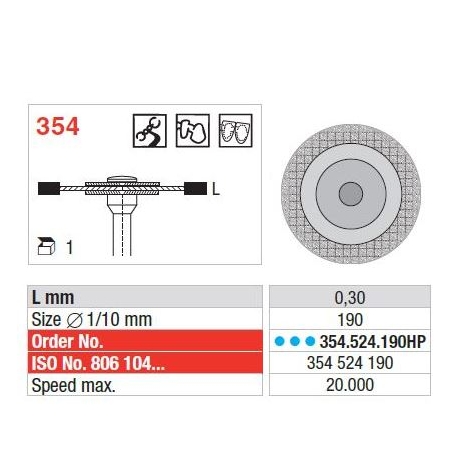 Disc Diamant MultiCut HP 354 - 1 buc. 
