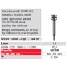 Freze Screw Type Mandrel 305RF / 050  4007 HP-6