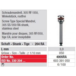 Freze Screw Type Mandrel 305RF / 050  4005 RA-100