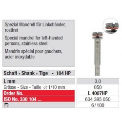 Freze Screw Type Mandrel 305RF / 050  L400 7HP-100