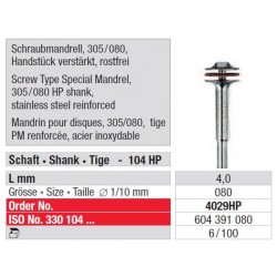Freze Screw Type Mandrel 305 / 080  4029 HP-100