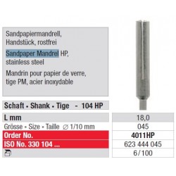 Freze Sandpaper Mandrel  4011 HP-6