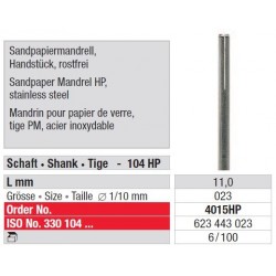 Freze Sandpaper Mandrel  4015 HP-6