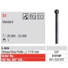 Freza Standard Diamante Sinterizate HP 51 - 1 buc. 