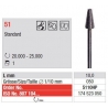 Freza Standard Diamante Sinterizate HP 51 - 1 buc
