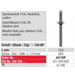 Freze Spiralmandrel 310 G  4017 HP-6