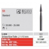 Freza Standard Diamante Sinterizate HP 51 - 1 buc. 