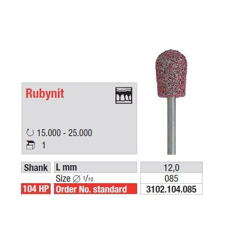 Freza Rubynit Standard - 1 buc. 