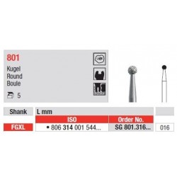 Freze Diamant Cap Rotund FGXL SG801 - 5 buc.