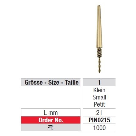 Freze Tailpins small No.1  PIN0 215-1000