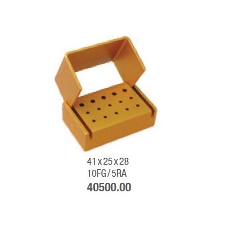 Freze Bur Block - 10 FG / 5 RA 60 x 25 x 31 mm gray - blue 4050 0