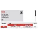 Freze Diamant Cilindru Alungit FG 837L - 5 buc. 