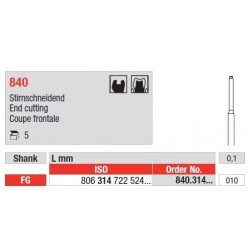Freze Diamant End Cutting FG 840 - 5 buc. 