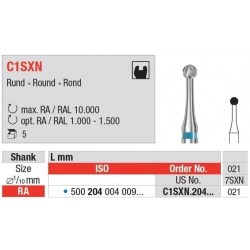 Freze TC Bur - RA round Cross cut C1SX N 204 010