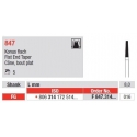 Freze Diamant Con cu Cap Plat FG 847 - 5 buc. 