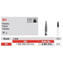 Freze Diamant Cap Flacara FG 861 - 5 buc.