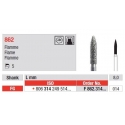 Freze Diamant Cap Flacara FG 862 - 5 buc.