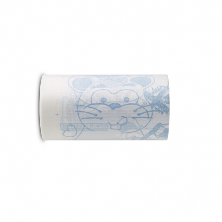 BAVETE ROLA DESENE MONOART BABY BLUE - 100buc