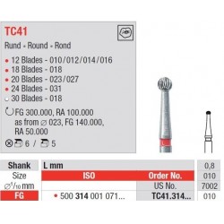 Freze TC Finishing instruments  TC41  314 010