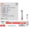 Freze TC Finishing instruments  TC41 UF 314 018