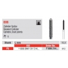 Freze Diamant Cilindru cu Varf Ascutit FG 886 - 5 buc. 