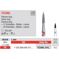 Freze TC Finishing instruments Flame TC24 6L 314 012