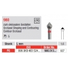 Freze Diamant pentru modelare si conturare ocluzala FG 980 - 5 buc. 